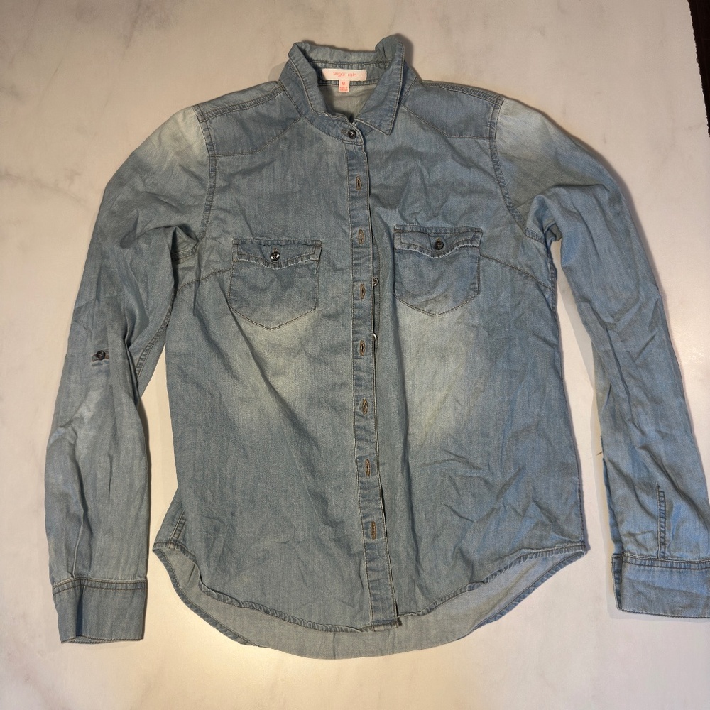 Light Jean Top/ Jacket